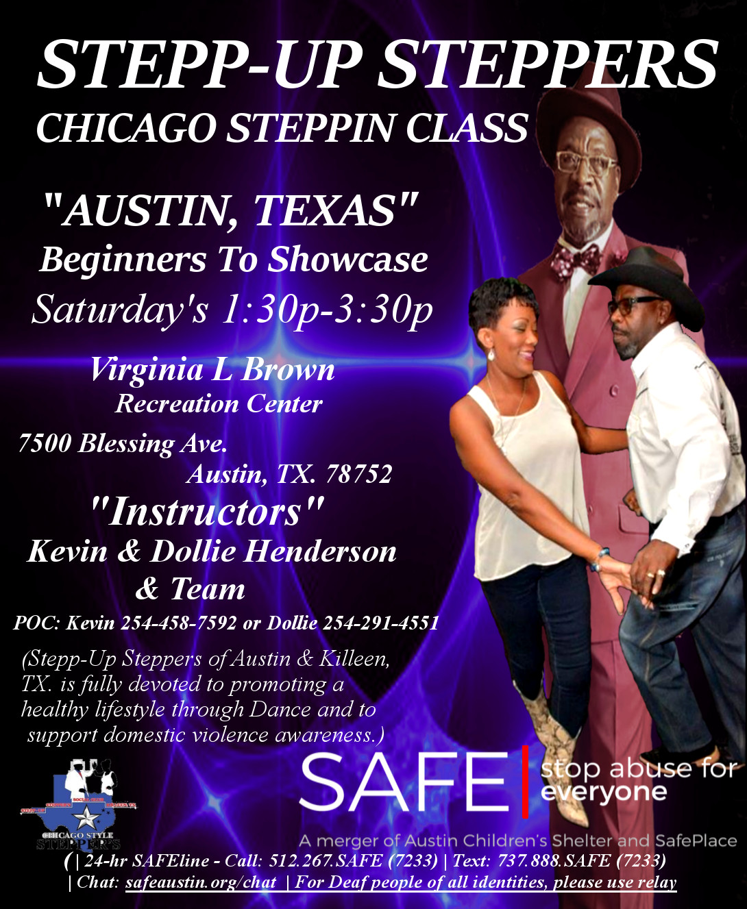 SteppUp Steppers Chicago Style Steppin Classes & Ent.